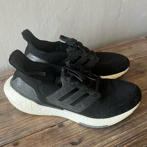 Adidas Black Ultraboost 21 Shoes Size women’s 10